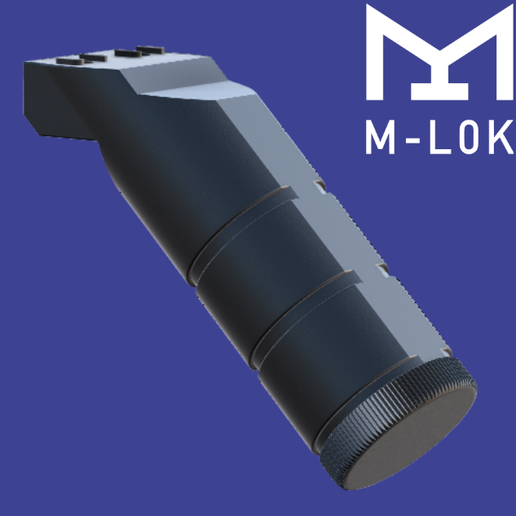 🔫 MLOK B-25U RK-1 RK-2 Zenitco Style 45 Degree Grip with Storage