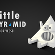 littlePyramid_edit2.png Free STL file Little Pyramid・3D print model to download