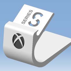 1.png Fichier STL Stand XBOX SERIES S - Support manette XBOX SERIES S・Modèle pour impression 3D à télécharger