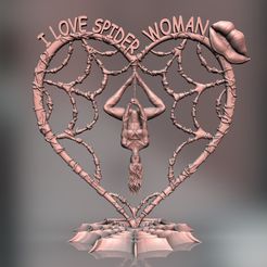untitled.295.jpg 3D file SPIDER-WOMAN・Template to download and 3D print, raul111