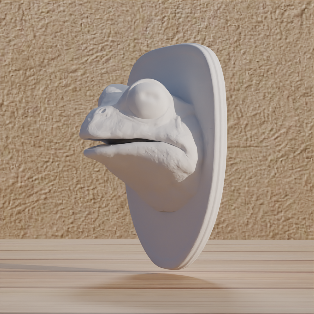 0015.png file File: Frog Trophy Animals in digital format・3D printable model to download, Mak3_Me_Studio