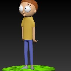 M1.jpg STL file Morty・3D printable design to download