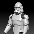 screenshot.405.jpg STAR WARS .STL The Clone Wars OBJ. Clone Trooper phase 1 and 2 3d KENNER STYLE ACTION FIGURE.