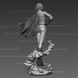 powergirl3.jpg Power Girl Fan Art Statue 3d Printable