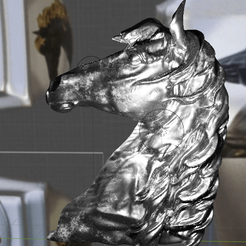 image_2023-03-09_03-18-27-2.png Fichier STL Bas-relief d'un cheval・Modèle pour imprimante 3D à télécharger