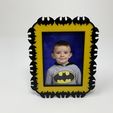 Image0000a.JPG "Batman" Themed Picture Frame