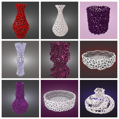 изображение_2022-05-12_200758105.png Big sale! A set of 7 decorative vases plus two beautiful fruit plates! [COMMERCIAL LICENSE]
