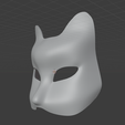 6.png Cat Kitsune Mask for cosplay
