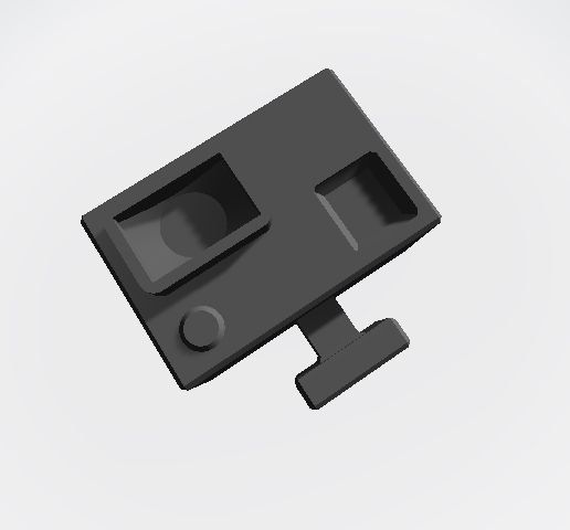 Scalemonkey Action Cam Dummy RC Crawler - 3D model önizlemesi