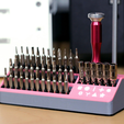 Capture d’écran 2018-01-16 à 09.50.03.png Free STL file Multi-Color Micro-Tool Set Holder・Template to download and 3D print