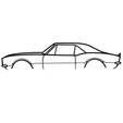 Chevrolet-Camaro-1967.png Camaro Multipack Silhouette Wall Art