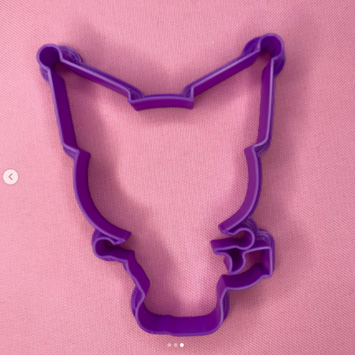Kuromi cookie cutter 3D model