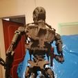 Terminator T-800 Endoskelett Rekvizit 3D-Druck Modell