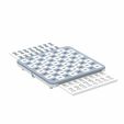 10.jpg Easy Print Chess Board - Simple Portable Chess Board - Printable 3d model - STL files