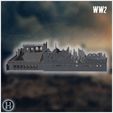 6.jpg Ruins of the Abbey of Monte Cassino (South-East part) (Monte Cassino, Italy) - World War Two Second WWII Western campaign USA UK Germany