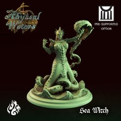 SeaWitch.jpg 3D file Sea Witch・3D printing template to download