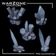 01.jpg 10 Crystals Basing Bits - Complemento de base para wargames