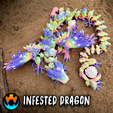 10.png Infested Dragon, Scary Halloween Flexi Dragon