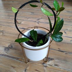 Round-trellis-plant-support-ver1.jpeg Free STL file Round trellis plant support・3D printer model to download