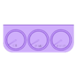 gauges detailed.stl Scale model gauge cluster