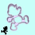 14-2.jpg The Super Mario Bros. cookie cutters - #14 - Mario silhouette (style 2)