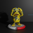 Electabuzz.png Electabuzz pokemon 3D print model