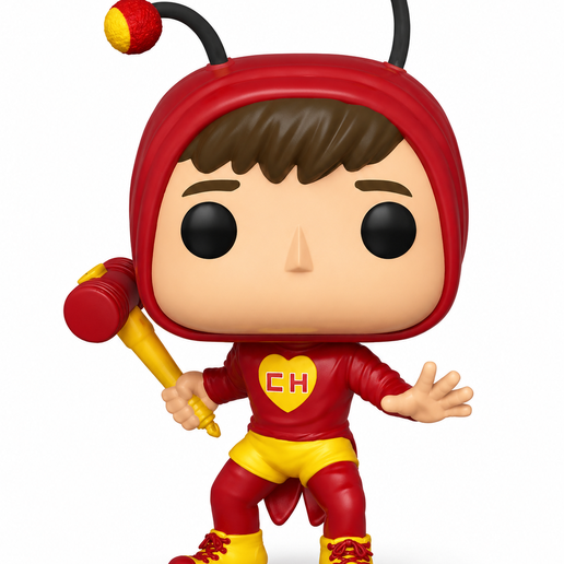 Chapolin Colorado Funko Style 3D Printable Figure STL