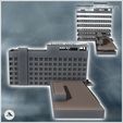 2.jpg Large Russian Soviet administrative hotel with annex and flat roof (13) - Modern WW2 WW1 World War Diaroma Wargaming RPG Mini Hobby