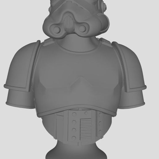 Stormtrooper bust 3D model