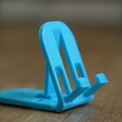 01.jpg Smartphone Stand - Simple, Small and Foldable