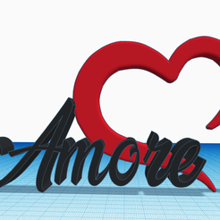 amore1.png Datei STL Amore・Modell für 3D-Druck zum herunterladen