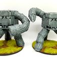 EarthElementals.jpg Earth elemental for 28mm tabletop gaming