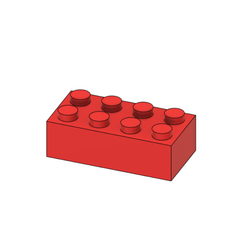 Screenshot_16.png Fichier STL Brique LEGO・Plan à imprimer en 3D à télécharger