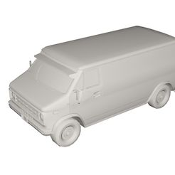 10000.jpg 3D file Minivan bus・3D printing template to download