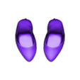 10.stl shoes + foot / 10 3d shoes / model for bjd doll / 3d printing / 3d doll / bjd / ooak / stl / articulated dolls / file