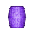barrel1.obj Medieval fantasy barrel 1 3D print model