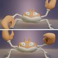 krabby-junto-render.jpg Pokemon - Krabby with 2 different poses