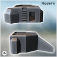 3.jpg Blockhouse bunker with protective wing and firing opening (15) - Modern WW2 WW1 World War Diaroma Wargaming RPG Mini Hobby