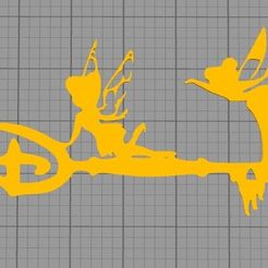 t1.jpg Fichier STL gratuit Clé de la fée Clochette de Disney・Design pour imprimante 3D à télécharger