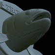 Rainbow-trout-solo-model-open-mouth-1-40.png fish head trophy rainbow trout / Oncorhynchus mykiss open mouth statue detailed texture for 3d printing