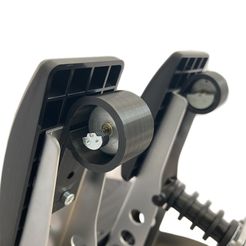 IMG_9501.jpg STL file Rumble Motor Mount for Fanatec CSL Pedals・3D printer model to download