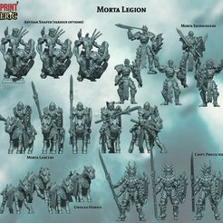 Z = O hl pol <f pe O = ARTISAN SHAPER (VARIOUS OPTIONS) MOoRrTA SKIRMISHERS Y eA ee O Zz < pl << es S Morta Legion - Morta Legions II Complete Pack