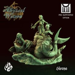 Sirens.jpg 3D file Sirens・3D printer design to download