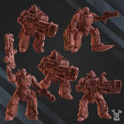 resize-m-a-g-m-a-squad.jpg 3D file M.A.G.M.A Squad・Design to download and 3D print