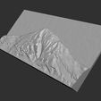09.jpg Ararat Mountain Landscape Wall Art 3D STL Model 3D print model