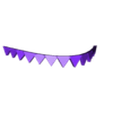 верхняя челюсть.obj Cyan BLUE ROBLOX: Rainbow Friends 3d model
