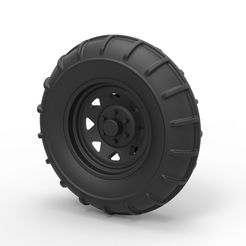 1.jpg Archivo 3D Diecast Rueda delantera de Dirt dragster・Objeto imprimible en 3D para descargar, CosplayItemsRock