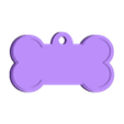 HUESO_SIN_NOMBRE.obj BONE DOG COLLAR ( DOG TAG )