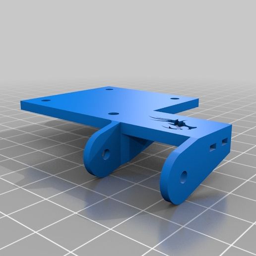 Ender 3 Z Cable Chain Bracket 3D model