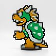 5B4A8690.jpg Bowser 3D Pixel Art - Super Mario Bros 3